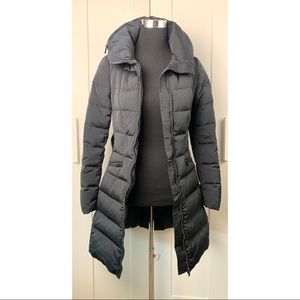 Feather quilted Zara coat 🧥